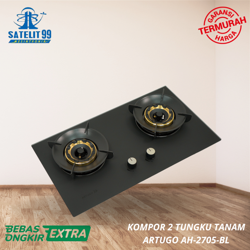 KOMPOR 2 TUNGKU TANAM ARTUGO AH-2705-BL