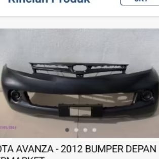 Bemper bumper depan all new Avanza Xenia 2012,2013,2014,2015 tipe E/G blm grand NHF baru set gril ny