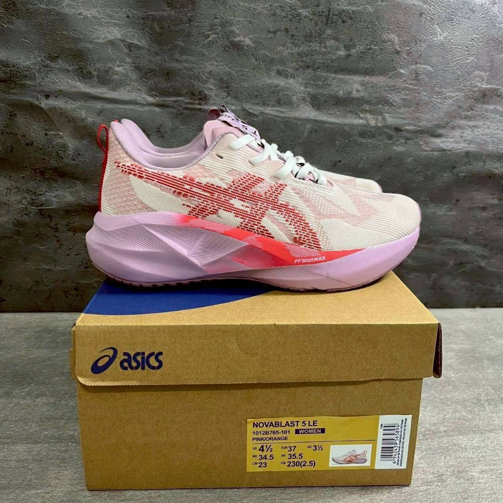 SEPATU RUNNING WANITA ASC NOVABLAST 5 CORAL REEF