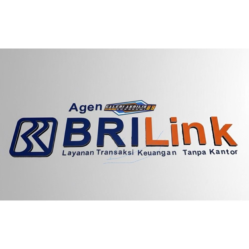 Akrilik Brilink/Huruf Timbul+spon Brilink