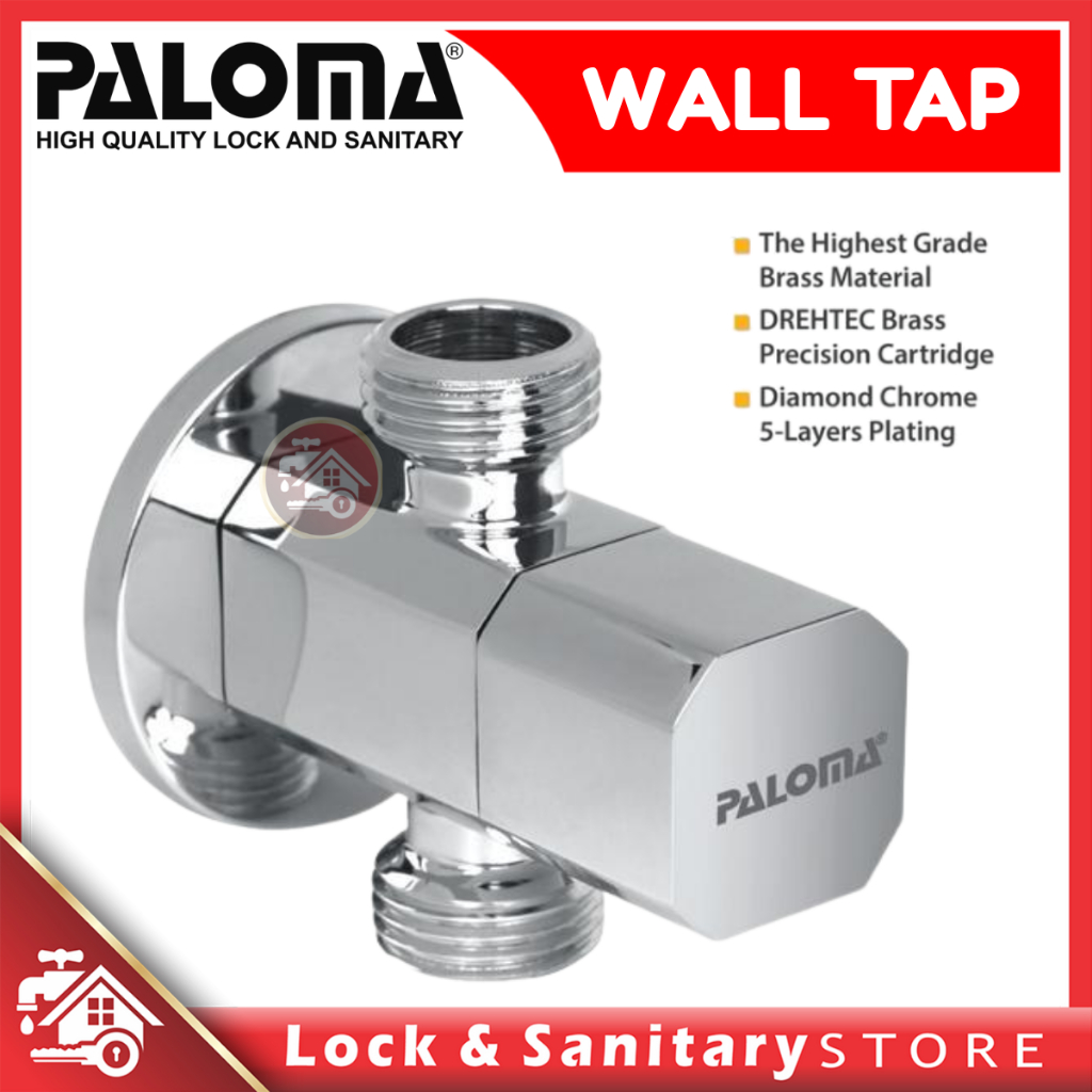 Stop Kran PALOMA FCP 2192 Stop Kran Toilet WC Stop Kran Jet Shower