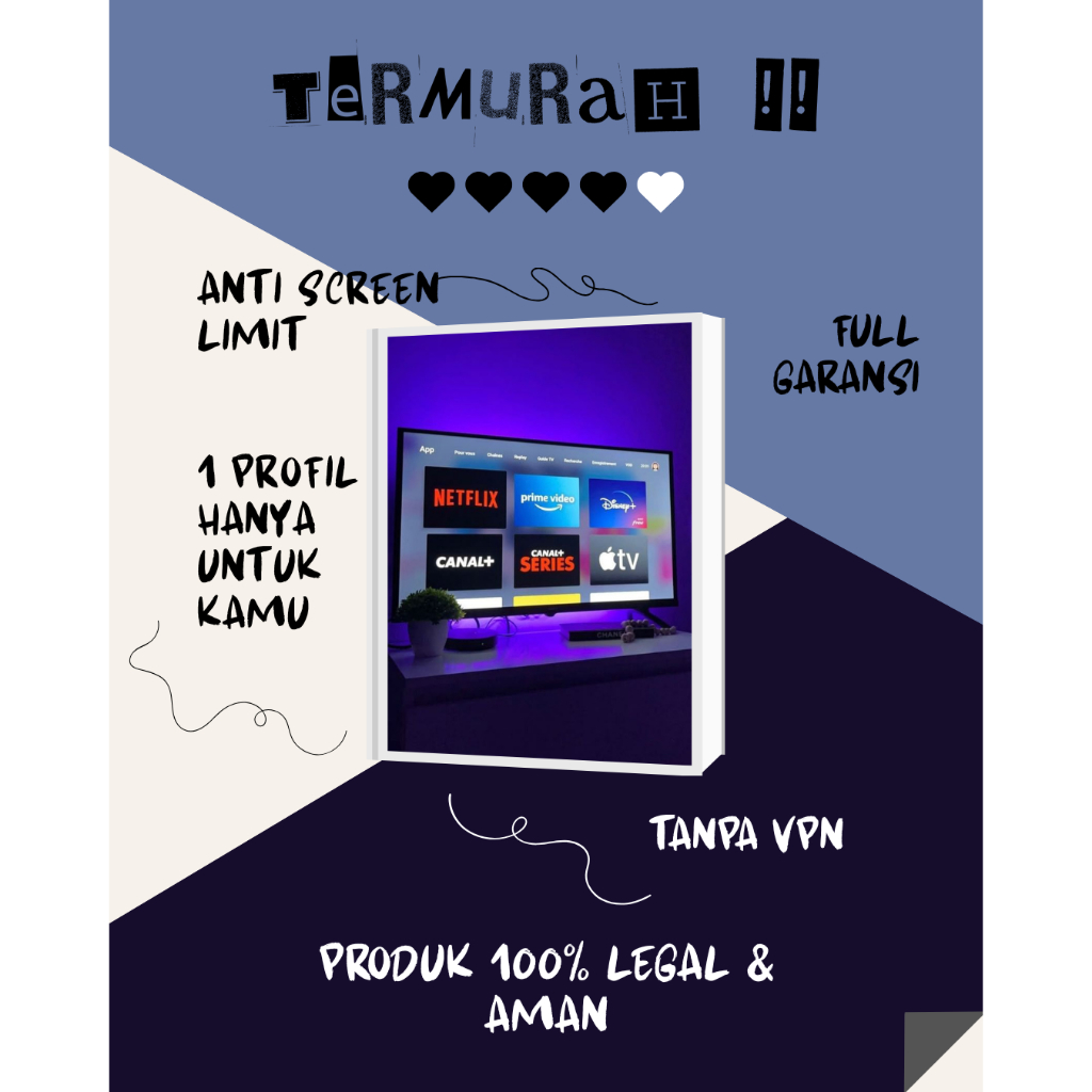 PRIME VIDEO 1 BULAN PREMIUM TERMURAH DAN LANGGANAN BANYAK ORANG PECINTA AMAZON PRIME VIDEO