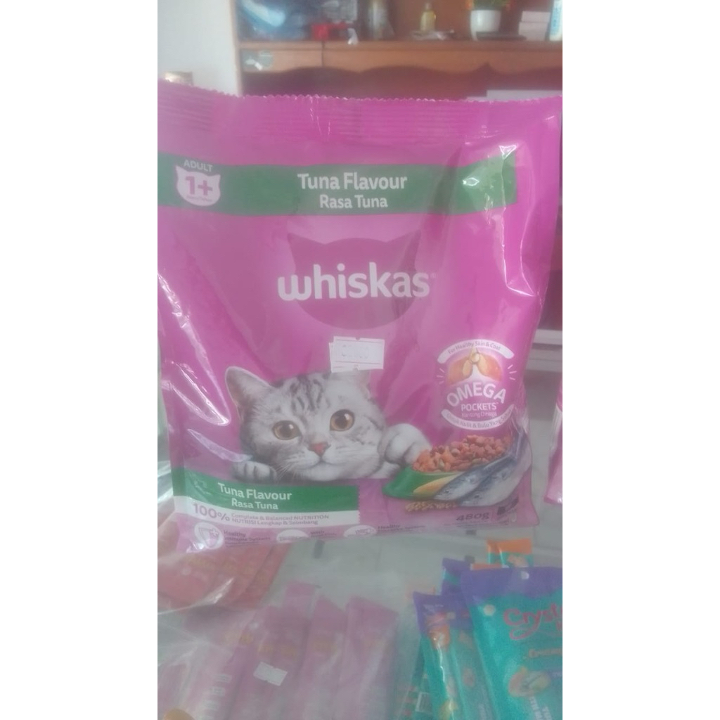 whiskas 480gr tuna