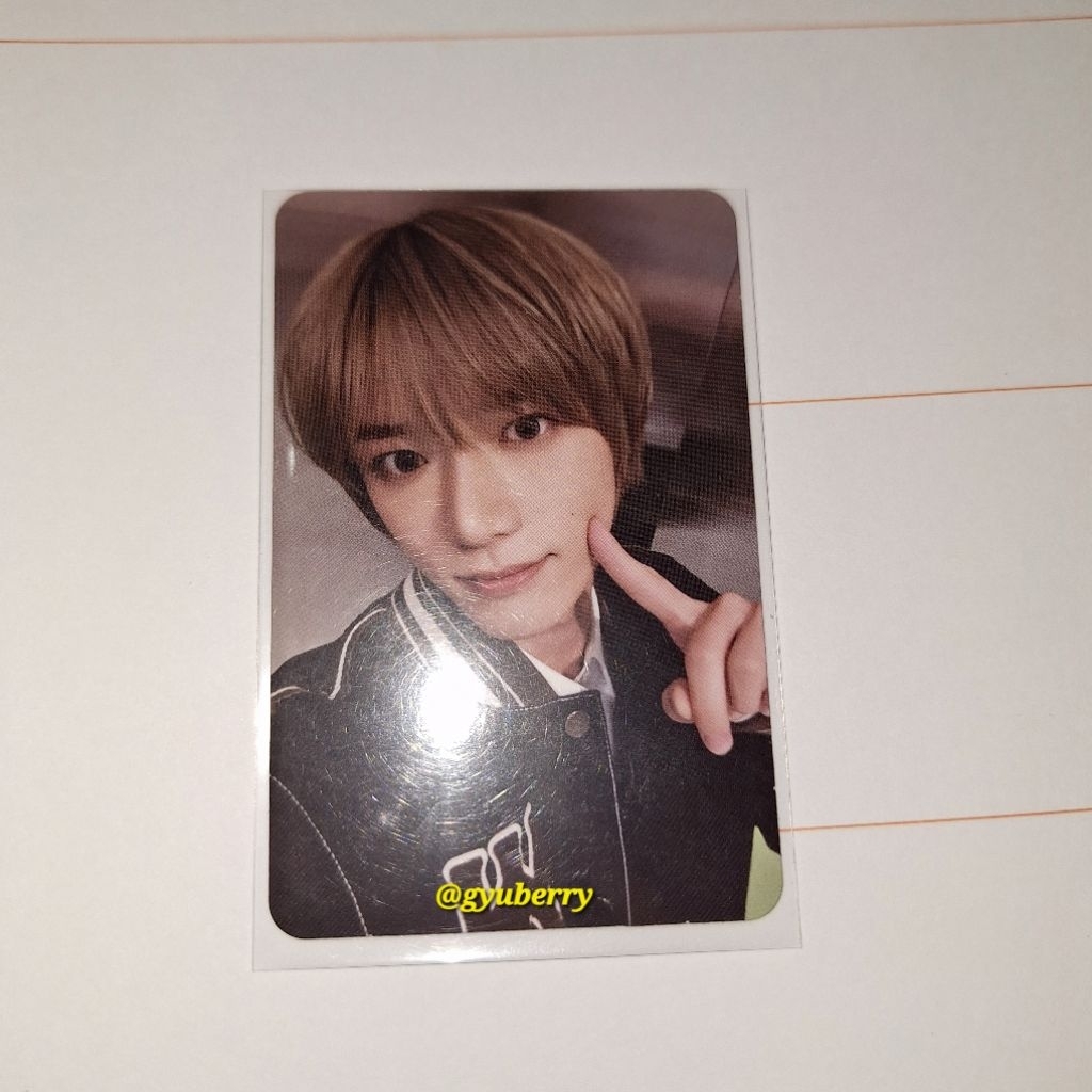 photocard pc beomgyu txt