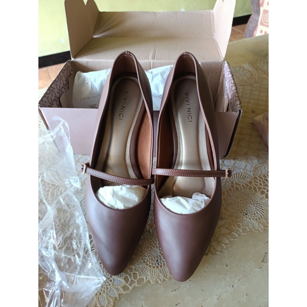 Preloved || Bianca Pantofel Shoes Heels Vivi Nici