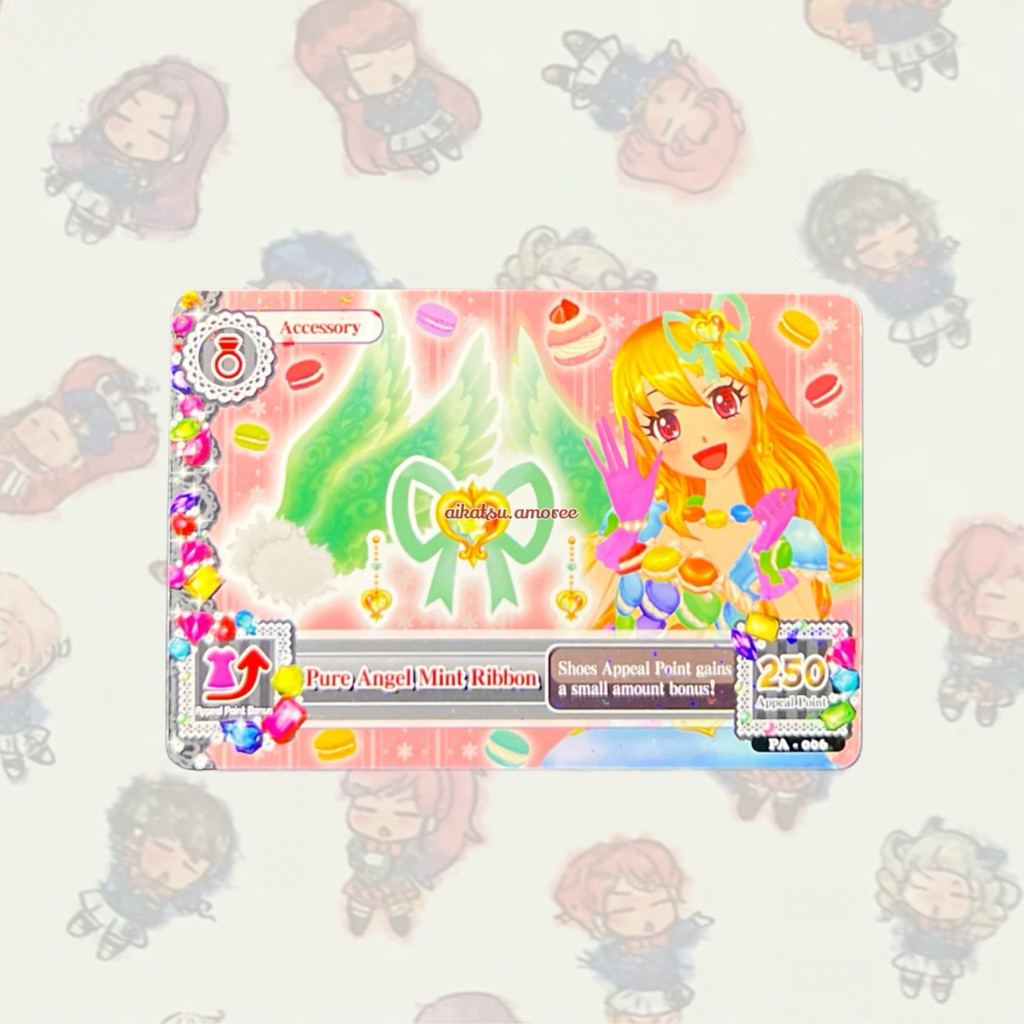 Aikatsu Indo Ver Promotion Pure Angel Mint Ribbon Ichigo Hoshimiya