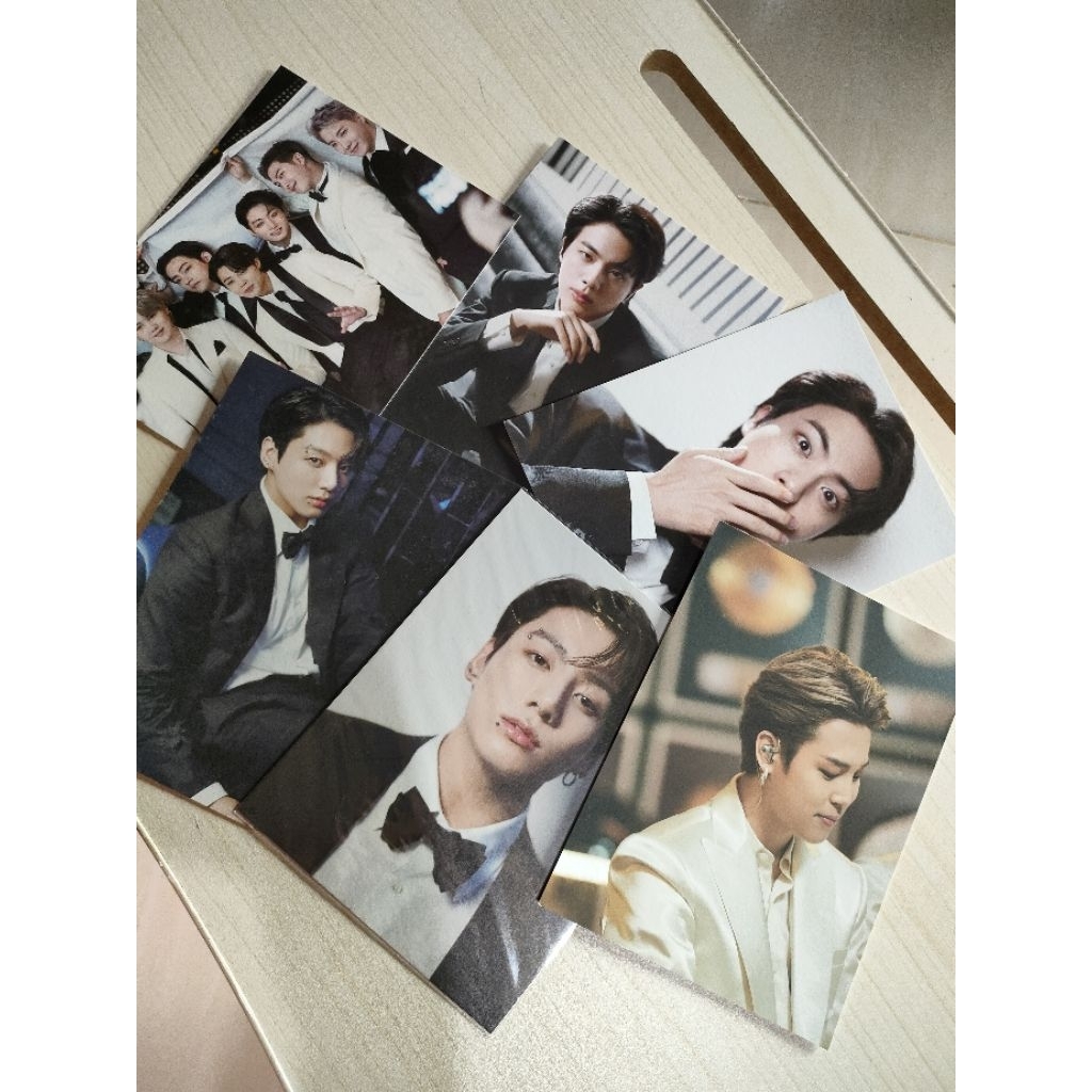 BTS Postcard JK Jungkook JIN The Fact China 2021