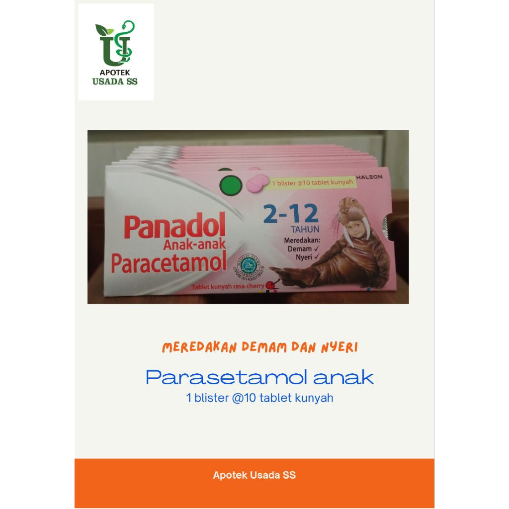 Panadol Anak-anak tablet kunyah