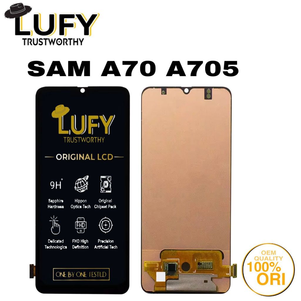 LUFY - Lcd Touchscreen Samsung A70 A705 Fullset Original