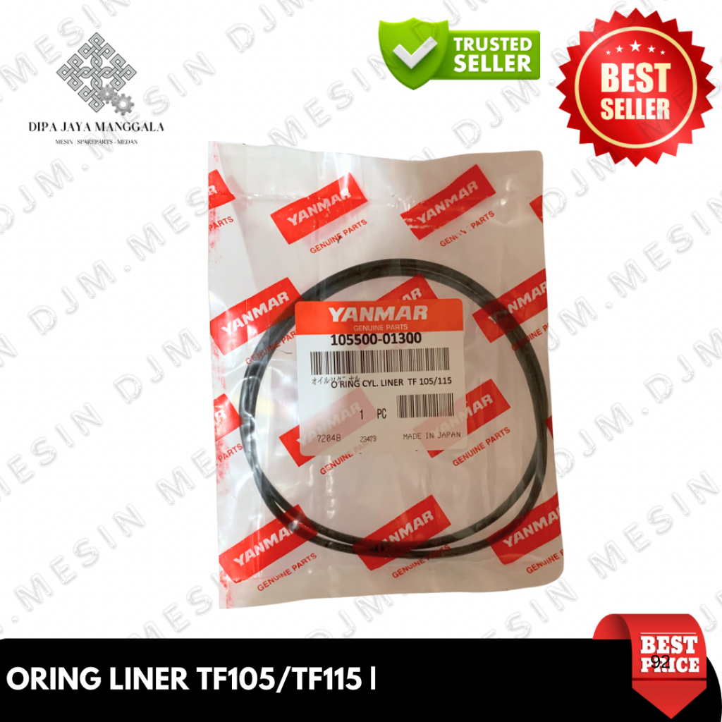 Oring cylinder liner/karet buring TF105/TF115 Oring Liner / karet boring Yanmar TF105/115