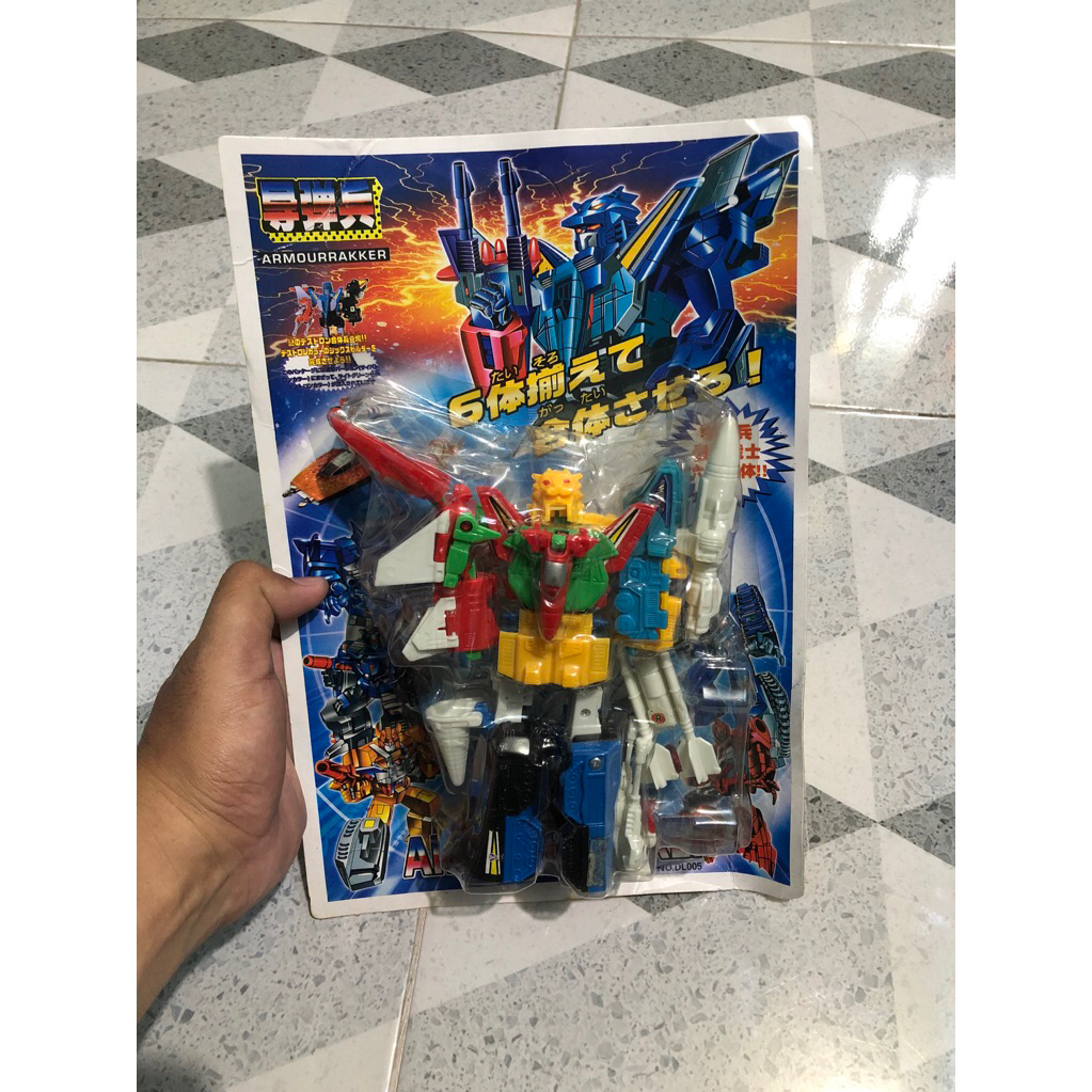 Mainan jadul transformers g1 liokaiser bootleg