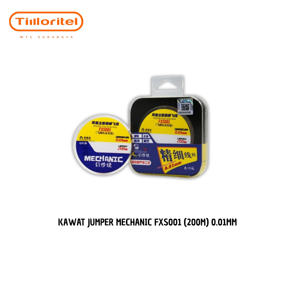 KAWAT JUMPER MECHANIC FXS001 (200M) 0.01MM