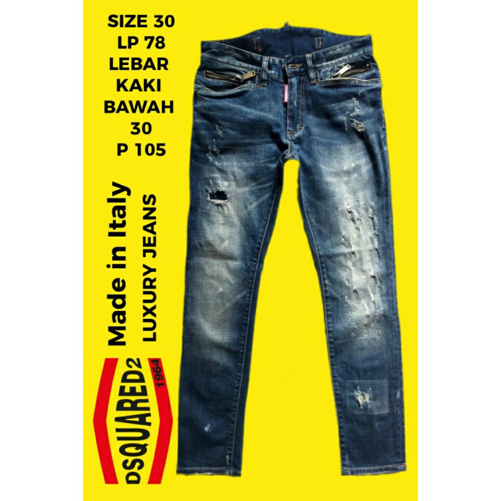 Dsquared 2 Made in Italy jeans original