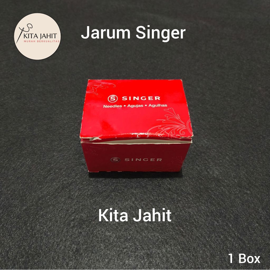 Jarum SINGER/ Jarum Jahit SINGER/ Jarum Mesin Jahit SINGER (1 Box isi 25 bks)