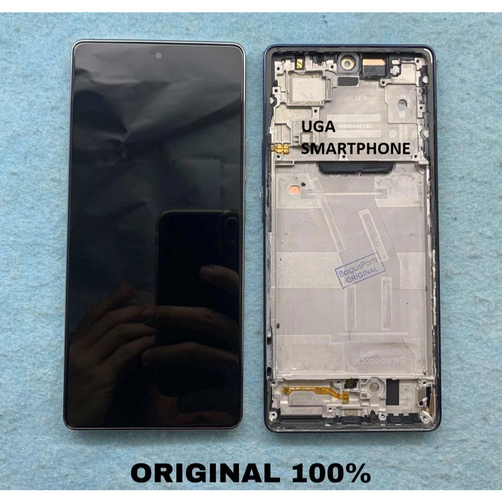 LCD TS TOUCHSCREEN FULLSET FRAME INFINIX NOTE 40 X6853 ORIGINAL COPOTAN