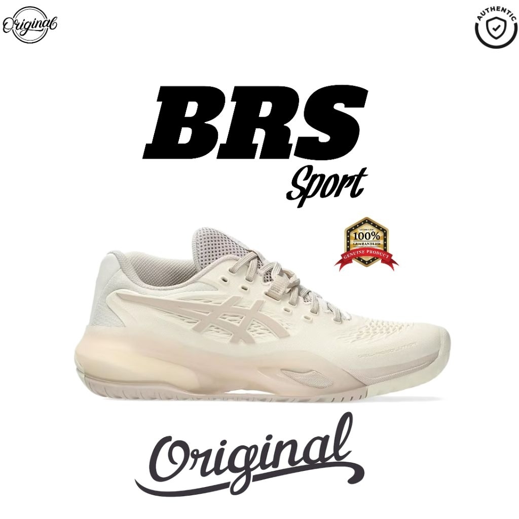 Sepatu Tenis/Padel Asics Gel-Resolution X Cream Beige