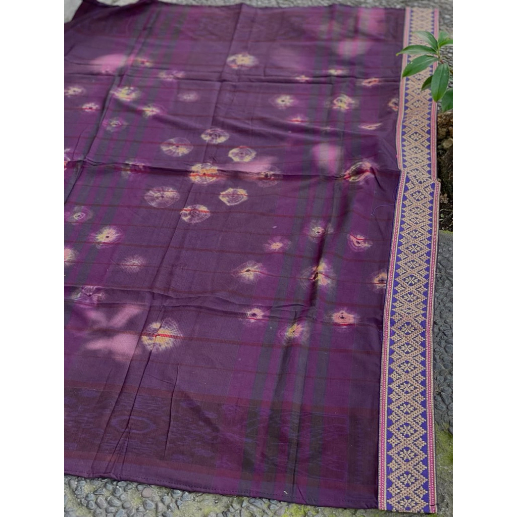 saput endek jumputan