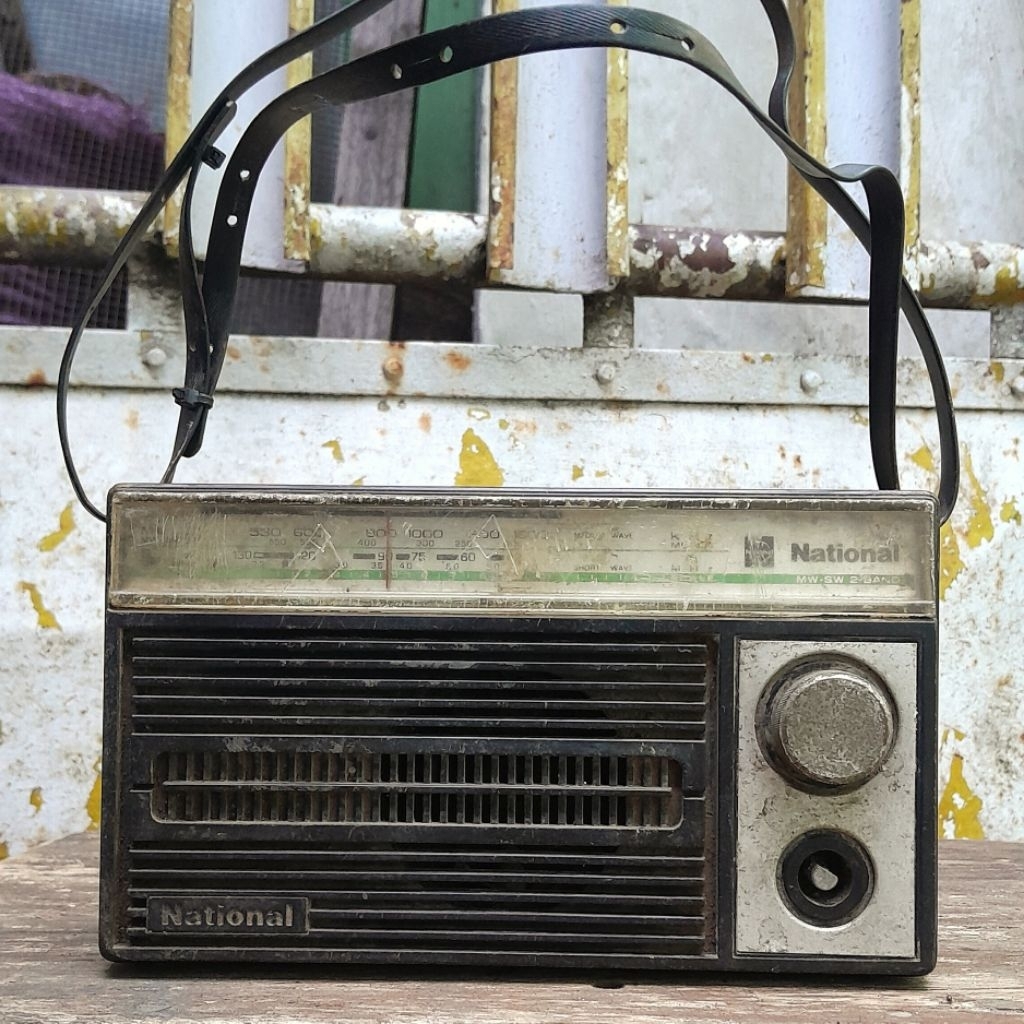 radio NATIONAL R-4250Y OFF MATI RUSAK hanya untuk pajangan klasik vintage kuno antik 114