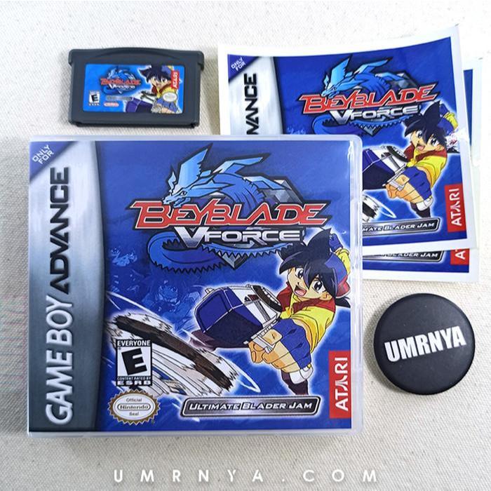 Gameboy Original Beyblade V Force Nintendo GBA Bayblade Game Boy Kaset