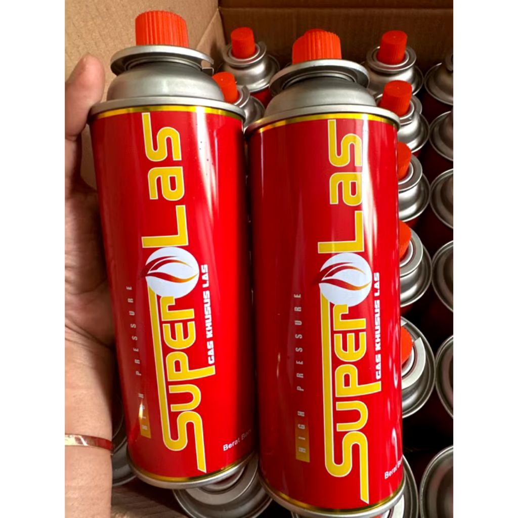 Gas Portabel Super Las / Gas Kaleng / Gas Las Gaslas / Hicook