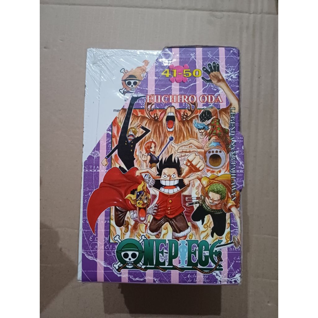 komik boxset one piece 41-50 segel