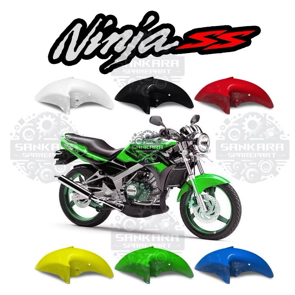 Spakbor Depan Ninja Selebor Ninja R Ninja SS Ninja Lama Semua Warna Hitam Hijau Biru Kuning Merah Pu