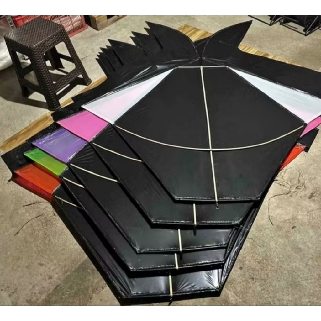 Cotek Blolong 1 Meter - Layangan Cotek Blolong Knockdown Ukuran 1 Meter