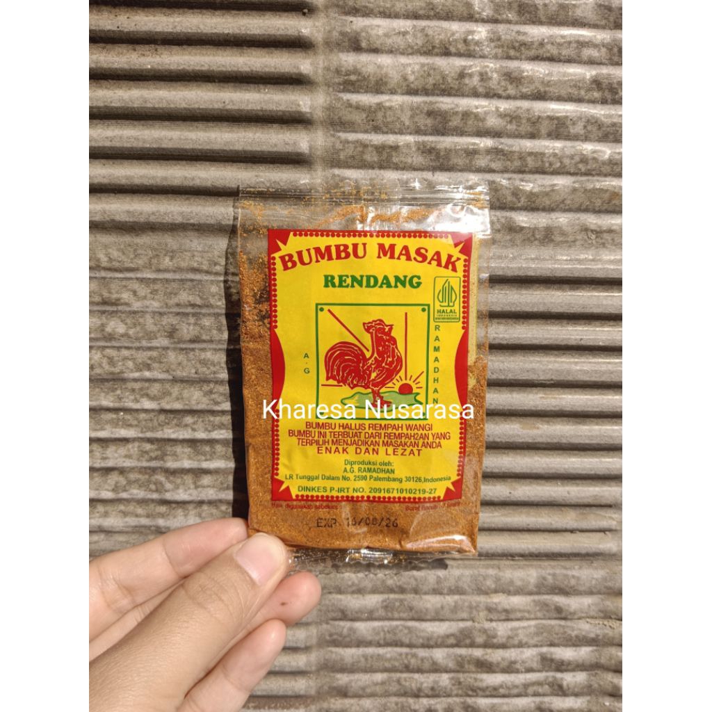 Bumbu Masak Rendang - Cap Ayam Jago (Palembang)