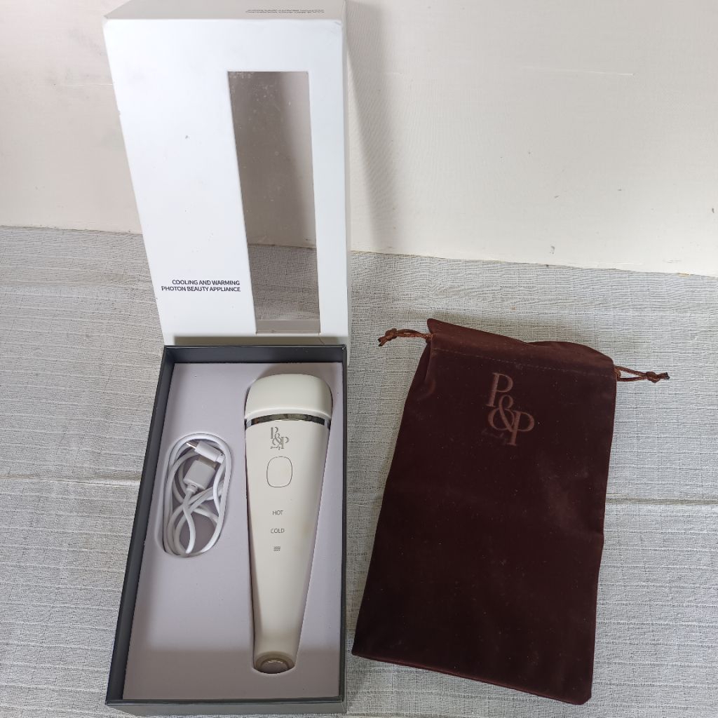 P&P Ultimate 2.0 Mesin Perawatan Wajah 3 in 1, Alat Skincare, dengan Tas Velvet, Alat Kecantikan Waj