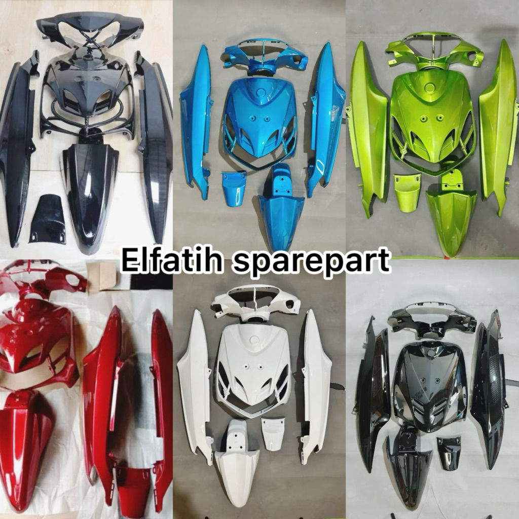 Fullset Cover Body Halus Yamaha Mio Smile / Mio Sporty Warna Standar