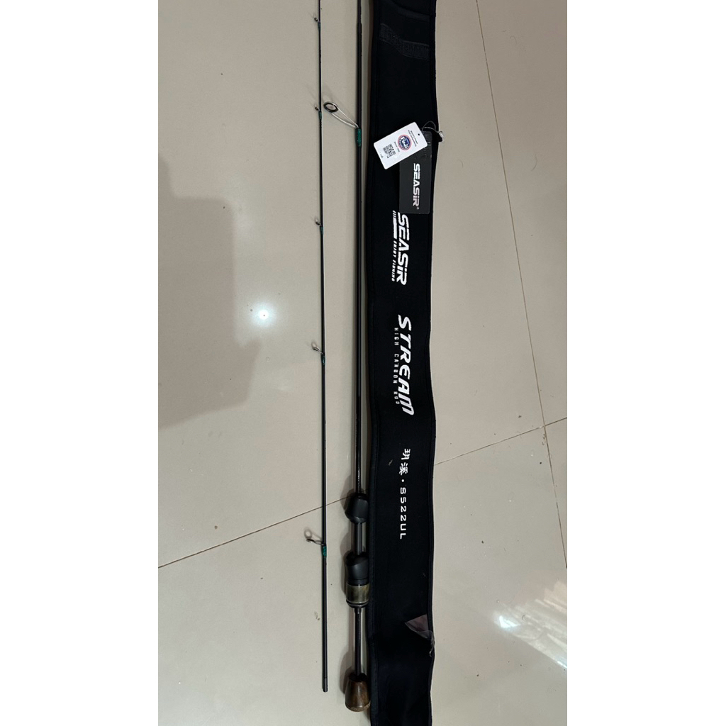 joran seasir stream 6 lbs bekas / second