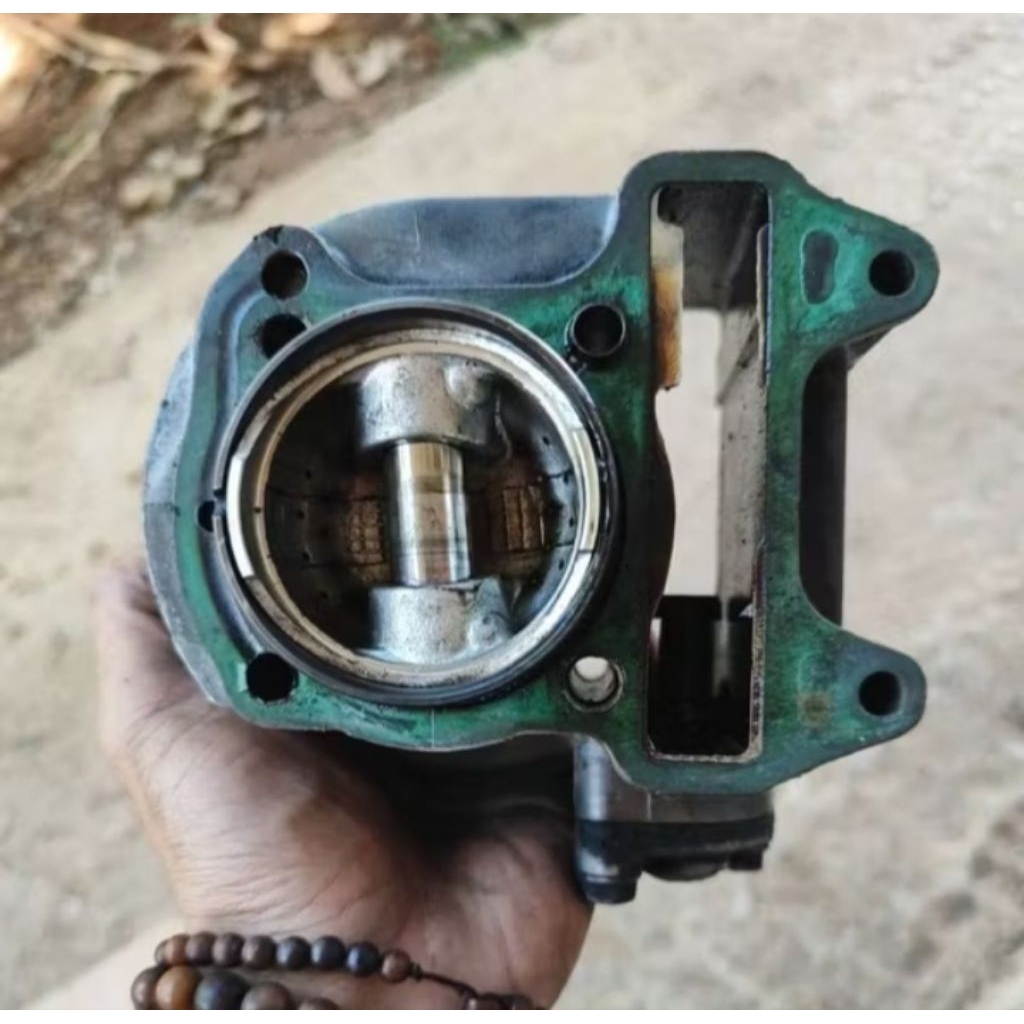 blok seher + boring Honda beat karbu/scoopy karbu/spacy karbu original copotan