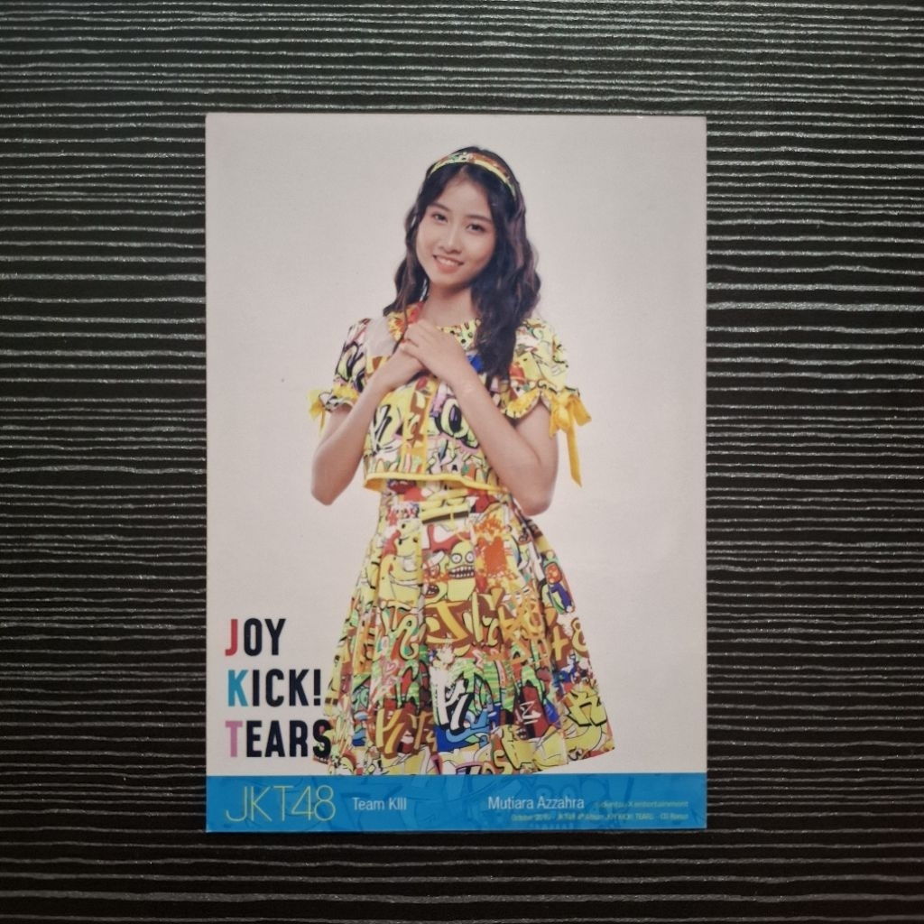 Photopack PP JKT48 Muthe Joy Kick Tears Team KIII Album Graffiti 2019