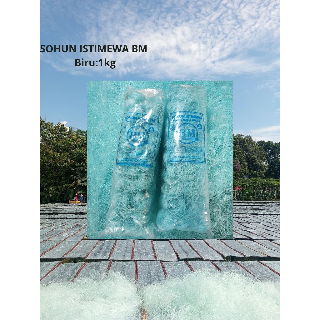 Sohun cap Sohun istimewa BM Biru 1kg soun sunn Bakso S...