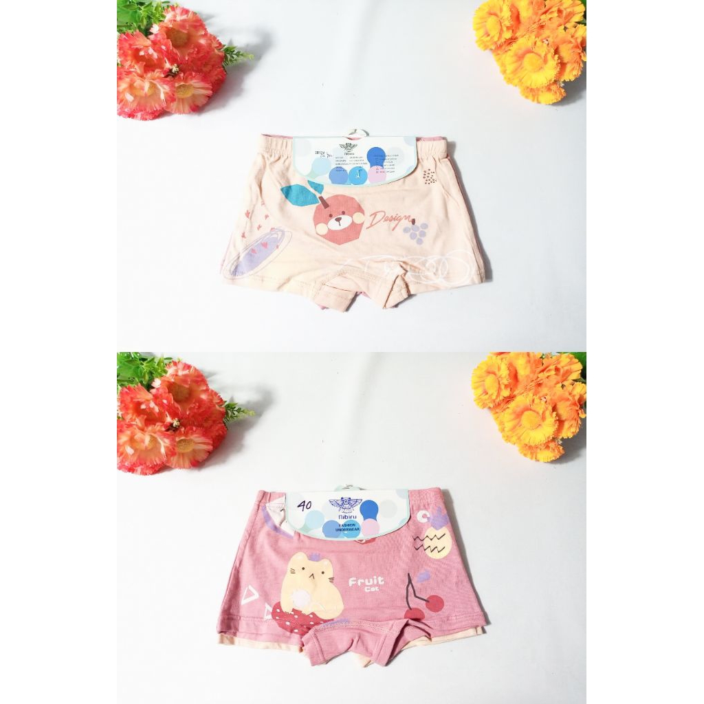 Celana Dalam Boxer Anak Isi 2Pcs 5-6Tahun