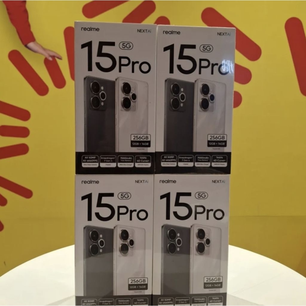 REALME 15 PRO 5G 12 256 12/512GB Garansi Resmi