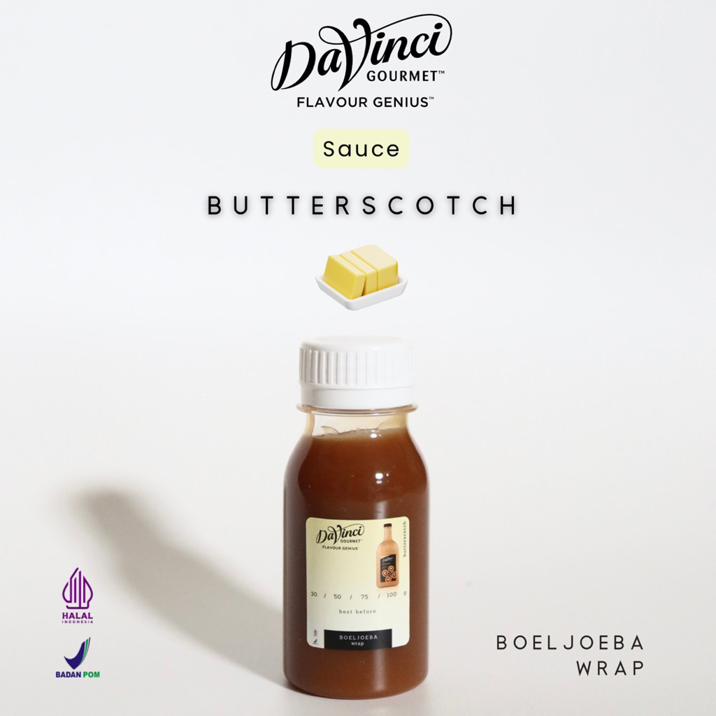 Davinci - Butterscotch Sauce Repack [30, 50, 100] g