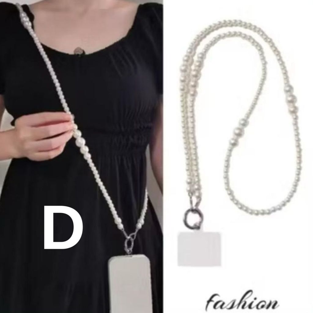 Jothen Lanyard HP / Lanyard ID CARD / Gantungan HP / Selempang HP / Lanyard Manik Mutiara JTH0987