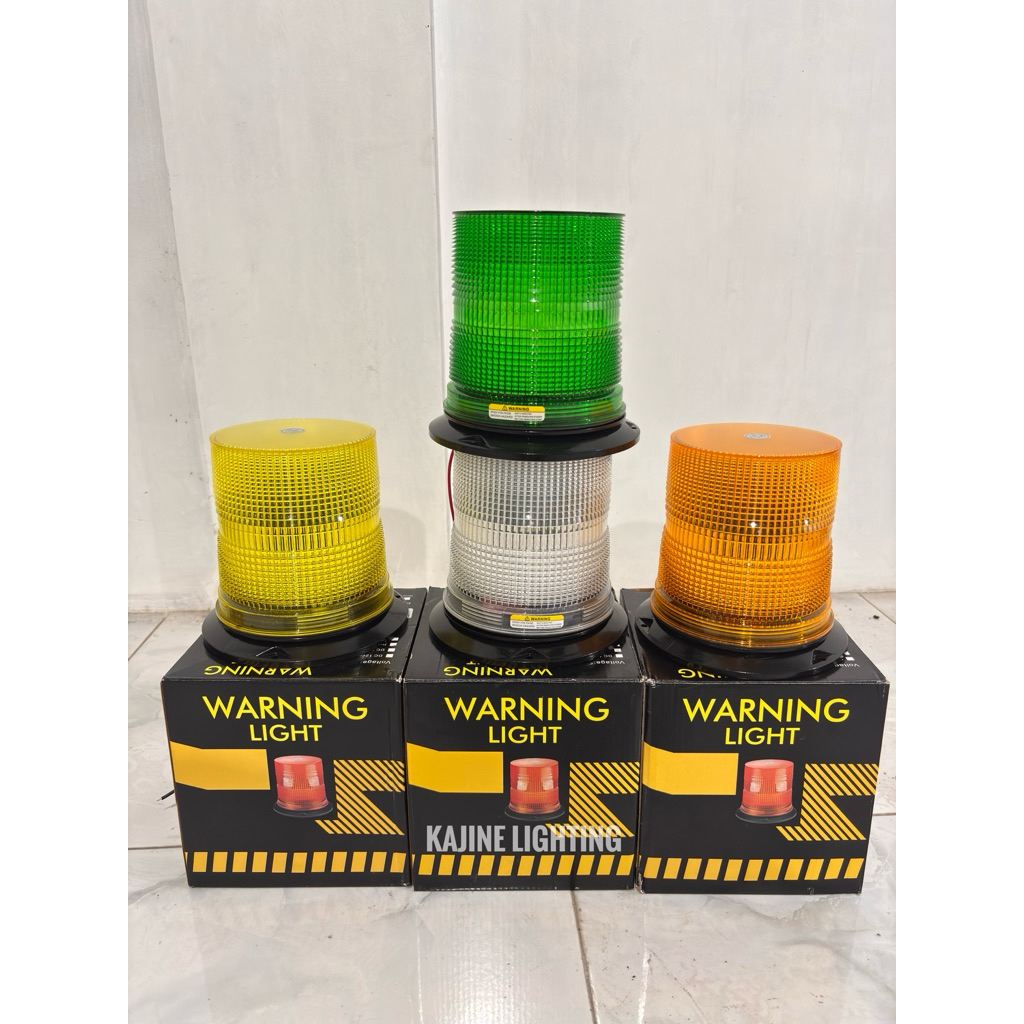 Rotary Xenon 1x sampai 6x Kedip Model Seri H 12V - 24V Dengan Bohlam Terang Dan Praktis Untuk Kendar