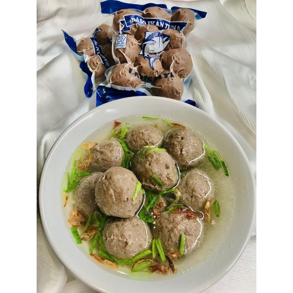 Baso Ikan tuna Laris Jaya HALAL BPOM 100% ASLI IKAN TUNA