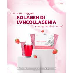 LVN Collagen Drink Stroberi – Kolagen & Glutathione untuk Kulit Cerah Alami