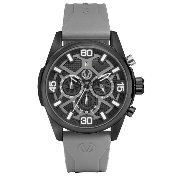 Galery Jam Tangan Christ Verra Velocity Chrono CV 12254G-36 BLK/GRY