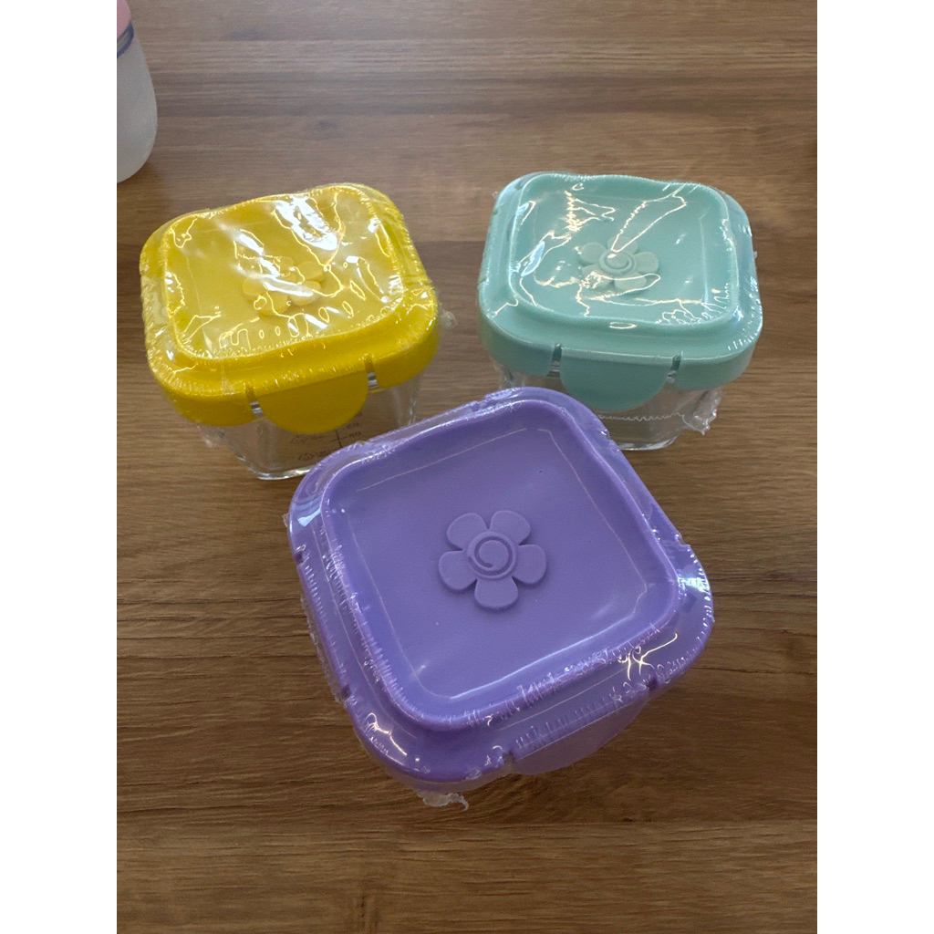 PRELOVED GLASS CONTAINER FOOD JAR