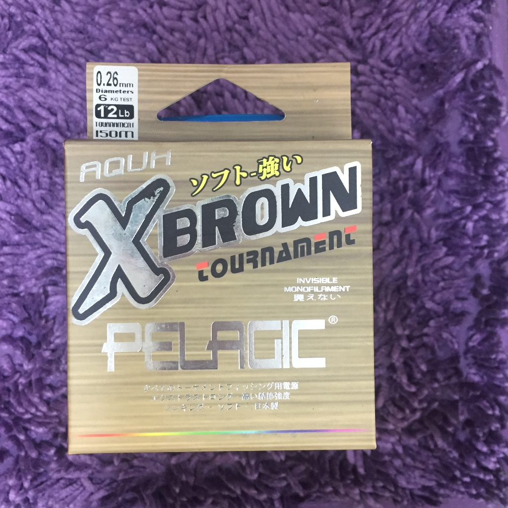 Senar Pancing Monofilament Pelagic XBrown IGFA