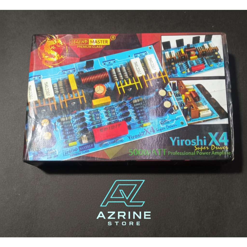 Yiroshi X4 Super Driver 500W Mono Professional Power Amplifier Subwoofer