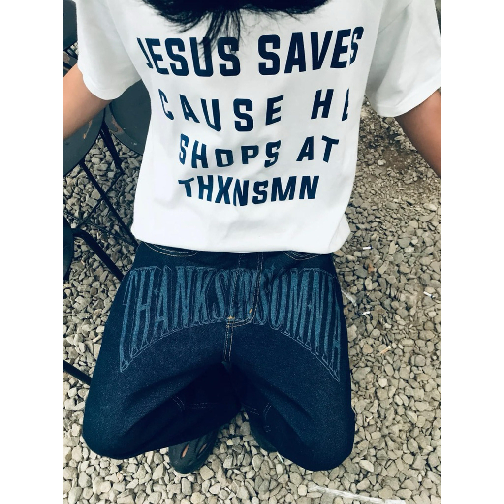 Denim Pants Draelle Arch Indigo Blue Thanksinsomnia