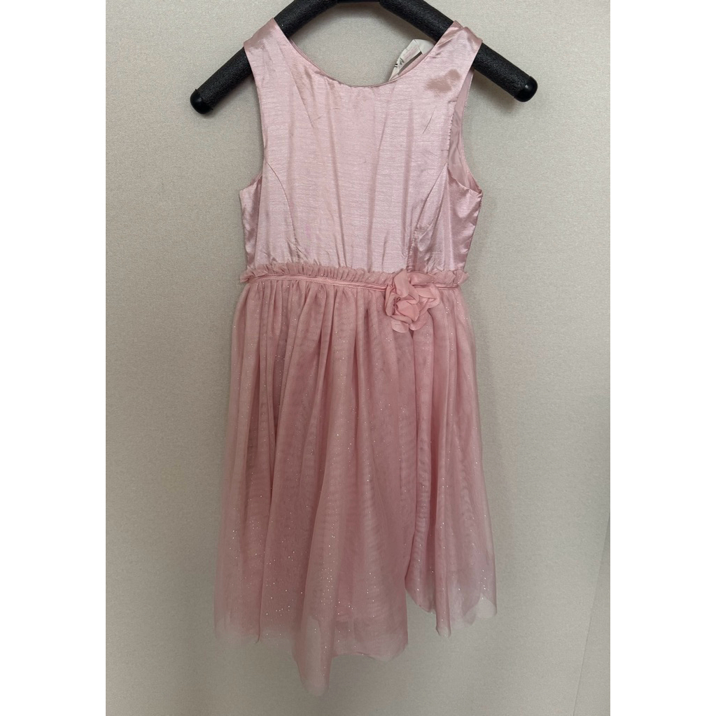 pastel pink kids dress