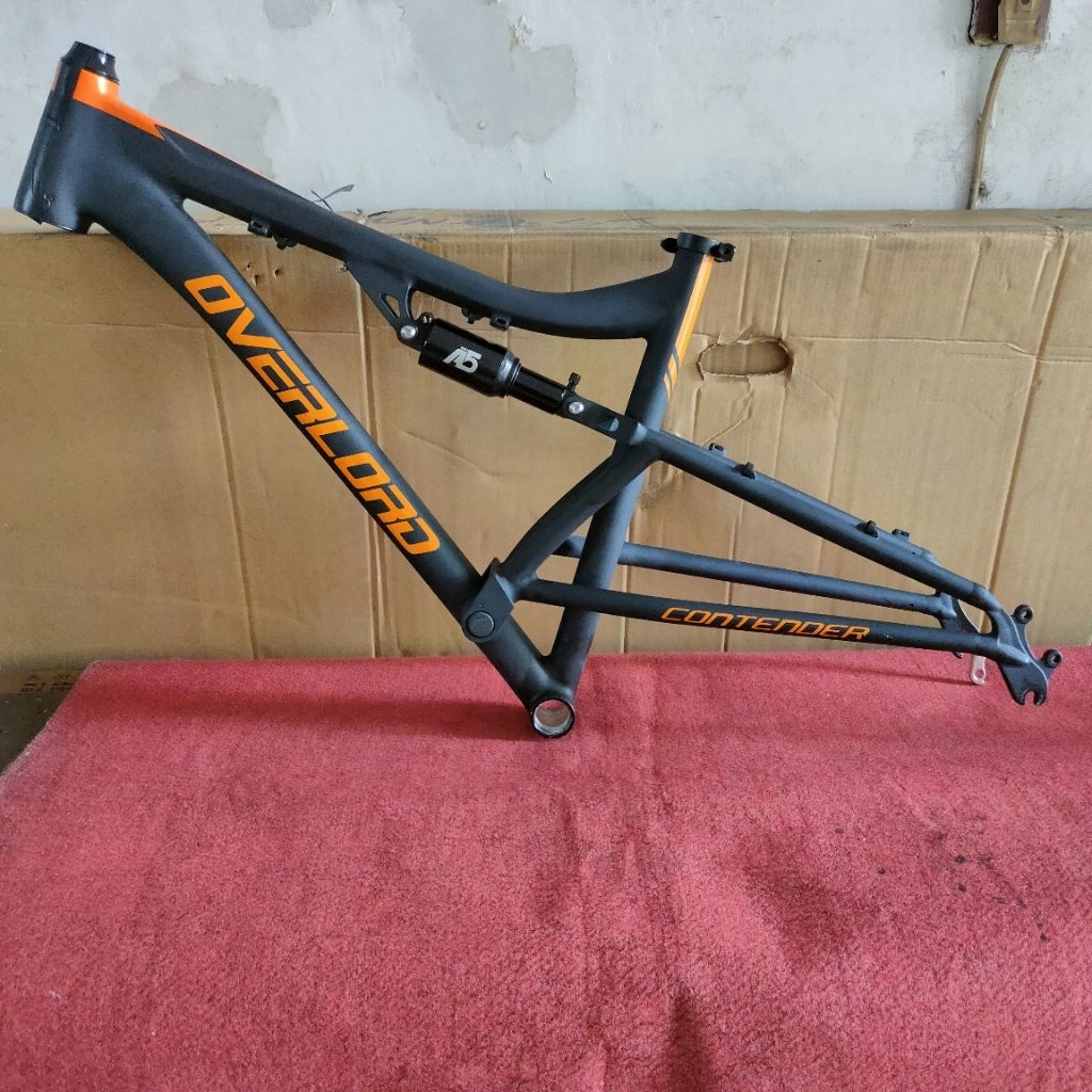 Frame MTB 27,5 Dual Suspension Black