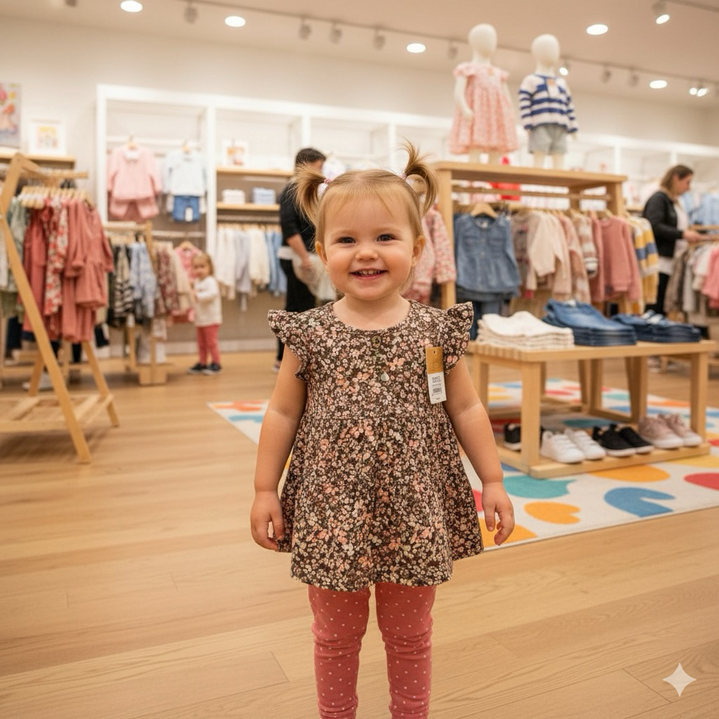 READY STOK Set Isaac Mizrahi Bunga Coklat