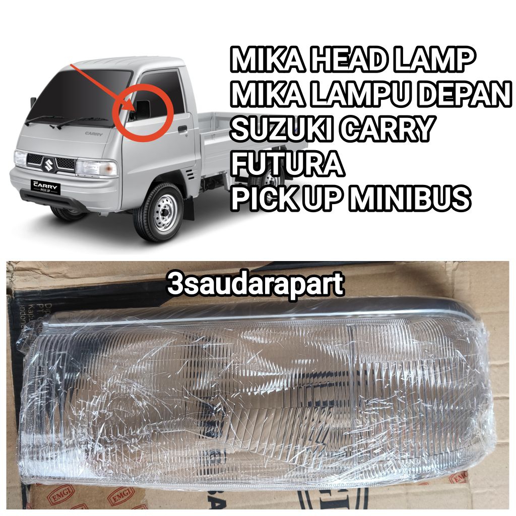 MIKA HEAD LAMP MIKA LAMPU DEPAN SUZUKI CARRY FUTURA PICK UP MINIBUS